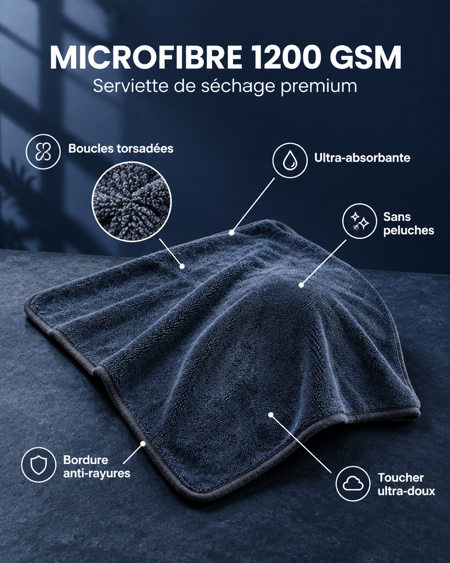 MicroFibre 60*90cm 1200 GSM